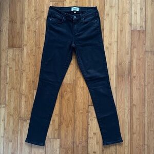 Paige Verdugo Ultra Skinny Jeans — Black, Size 29, EUC